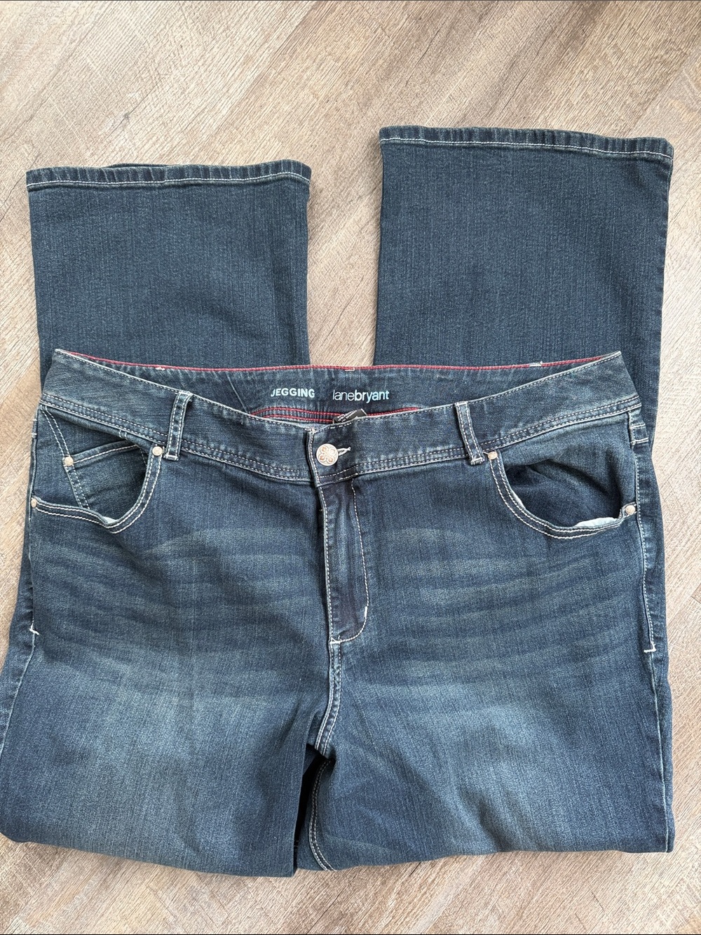 Lane Bryant Dark Wash Stretch Jeggings